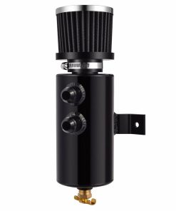 0.75L Engine Oil AN10 Twin Port Breather Aluminium Catch Can ( Aftermarket )